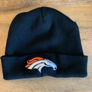 BRONCOS Denver Logo Black Beanie